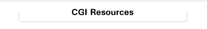 CGI Resources